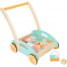 Chariot de marche - Pastel-Motricité et déplacement-Jouets de motricité en bois en bois | BambinBois