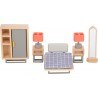 Set de meubles pour maison de poupée - Moderne-Poupées et peluches-Puzzles en bois en bois | BambinBois