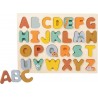 Puzzle ABC - Safari-Motricité et apprentissage-Jouets de motricité en bois en bois | BambinBois
