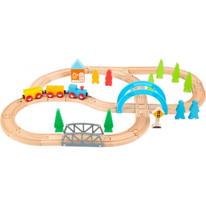 Chemin de fer en bois - Grand voyage-Véhicules et univers de jeu-Jouets d´éveil et hochets en bois | BambinBois Chemin de fer en bois - Grand voyage-Véhicules et univers de jeu-Jouets d´éveil et hochets en bois | BambinBois