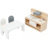 Kit de meubles pour maison de poupée-Poupées et peluches-Jouets de motricité en bois en bois | BambinBois