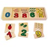 Apprentissage des chiffres-Jouets éducatifs-Puzzle en bois | BambinBois