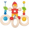 Mini-trapèze attachable - Lutin Goki Heimess| Bambin Bois, jeux et jouets en bois
