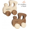 Locomotive en bois - goki nature| Bambin Bois, jeux et jouets en bois