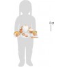 Dinette en bois personnalisable - Cadeau 3 ans personnalisé