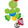 Hochet  bois flexible - grenouille - Goki Nature Heimess| Bambin Bois, jeux et jouets en bois