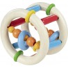 Hochet bois flexible à faire rouler - Goki Heimess| Bambin Bois, jeux et jouets en bois
