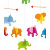 Mobile en bois - Eléphants| Bambin Bois, jeux et jouets en bois